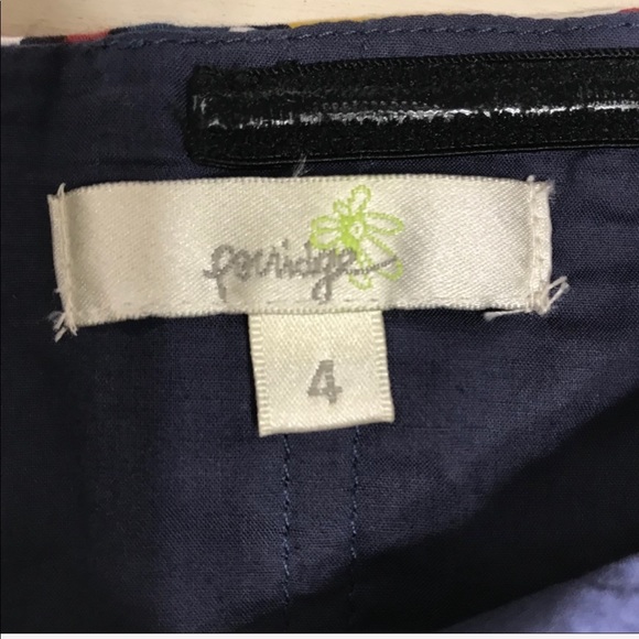 SOLD-Anthropologie Pleated Strapless Floral Blouse - Picture 5 of 7